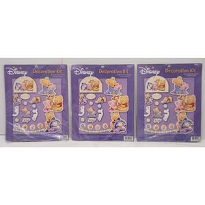 Vintage Disney Hallmark Winnie The Pooh Baby Shower Decoration Kits (3)